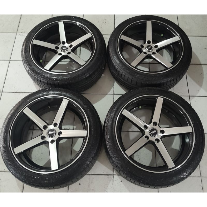 Velg pelek mobil Second murah HSR  Ne3 ring 18 untuk mobil  accord camry civic HRV  inova