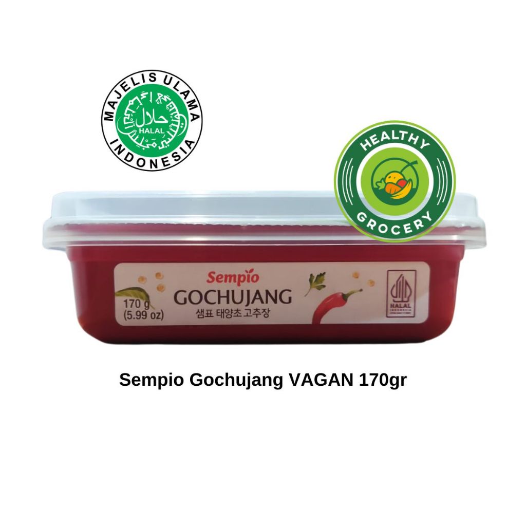 

Sempio Gochujang VEGAN Hot Pepper Paste 170gr / Pasta Cabai