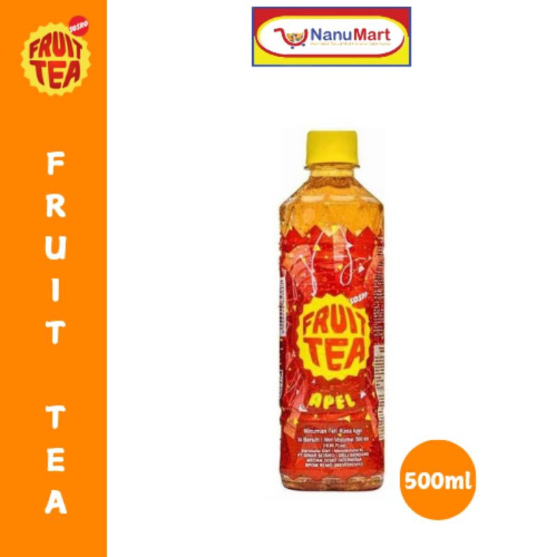 

MINUMAN SOSRO FRUIT TEA APEL 500ML