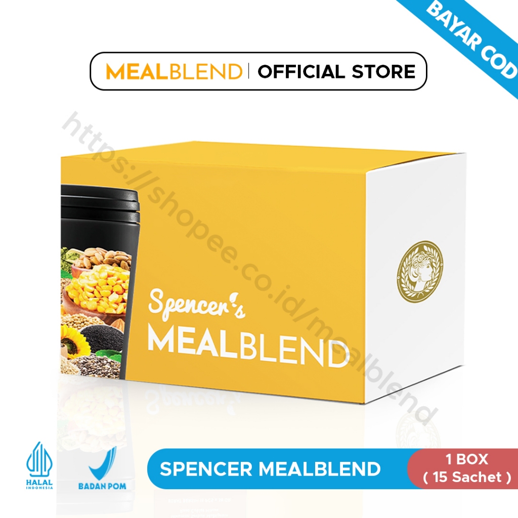 

Mealblend Spencer's - Korean Banana Milk - Multigrain Slimming Drink - Pengganti Makanan