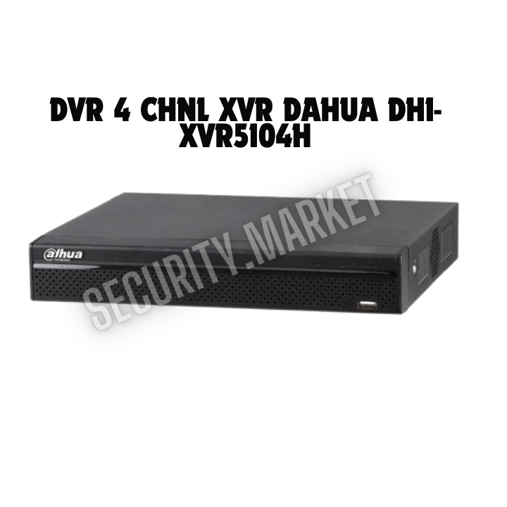 DHI-XVR5104H DVR 4 CHANNEL DAHUA