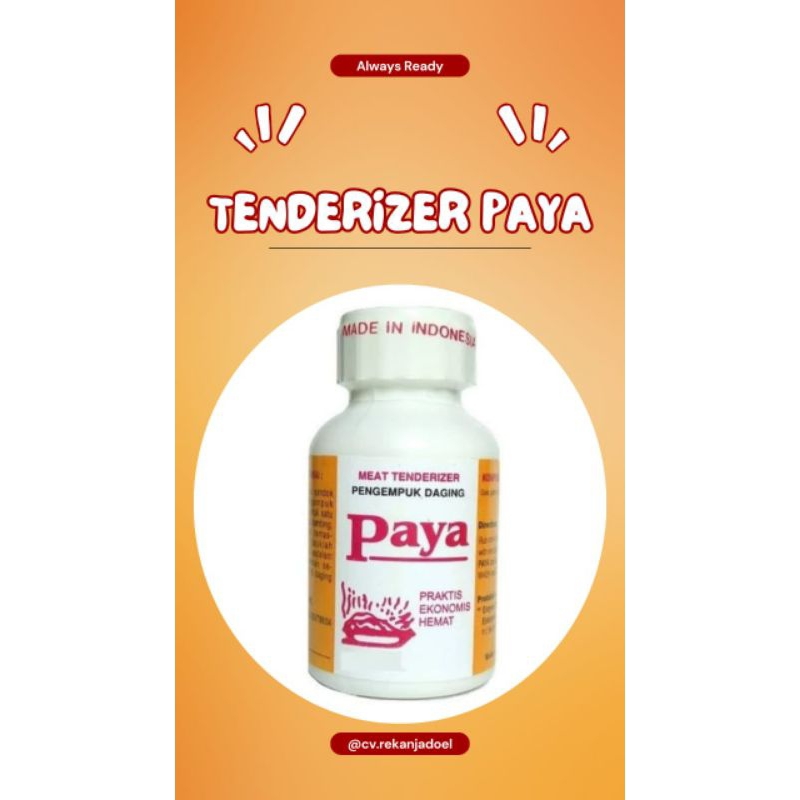 

Tenderizer paya pengempuk 70gr