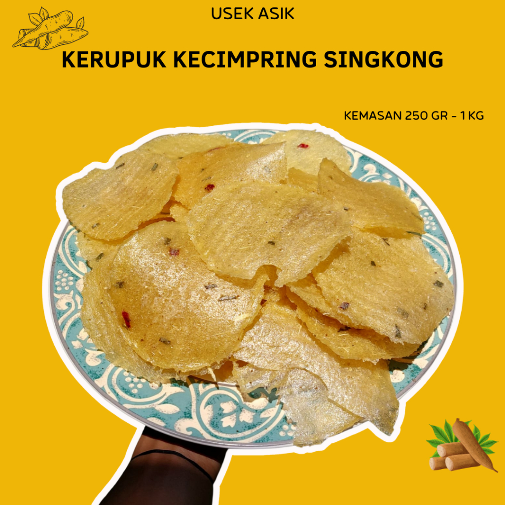 

Kecimpring singkong original singkong gurih