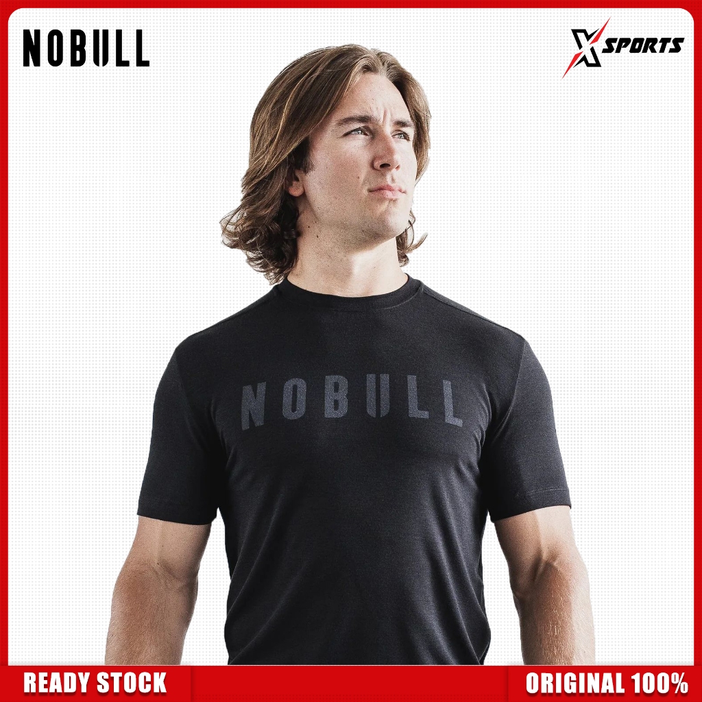 READY STOCK NOBULL Men Tee Black