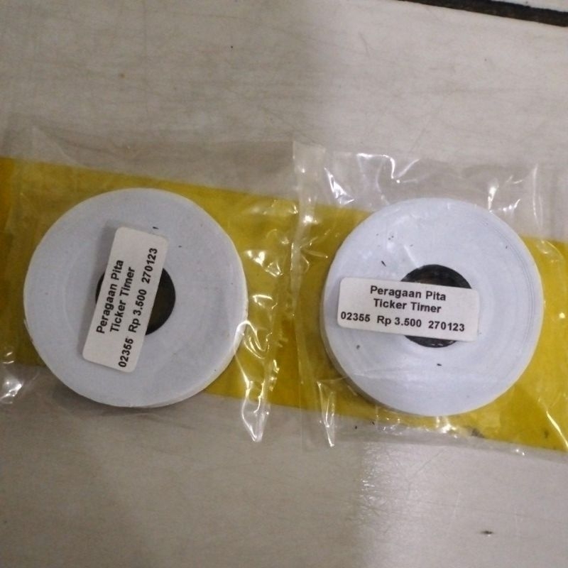 

Peragaan pita ticker timer