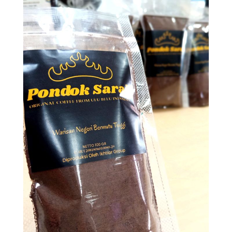 

Kopi Lampung merk Pondok Sarah 500gram