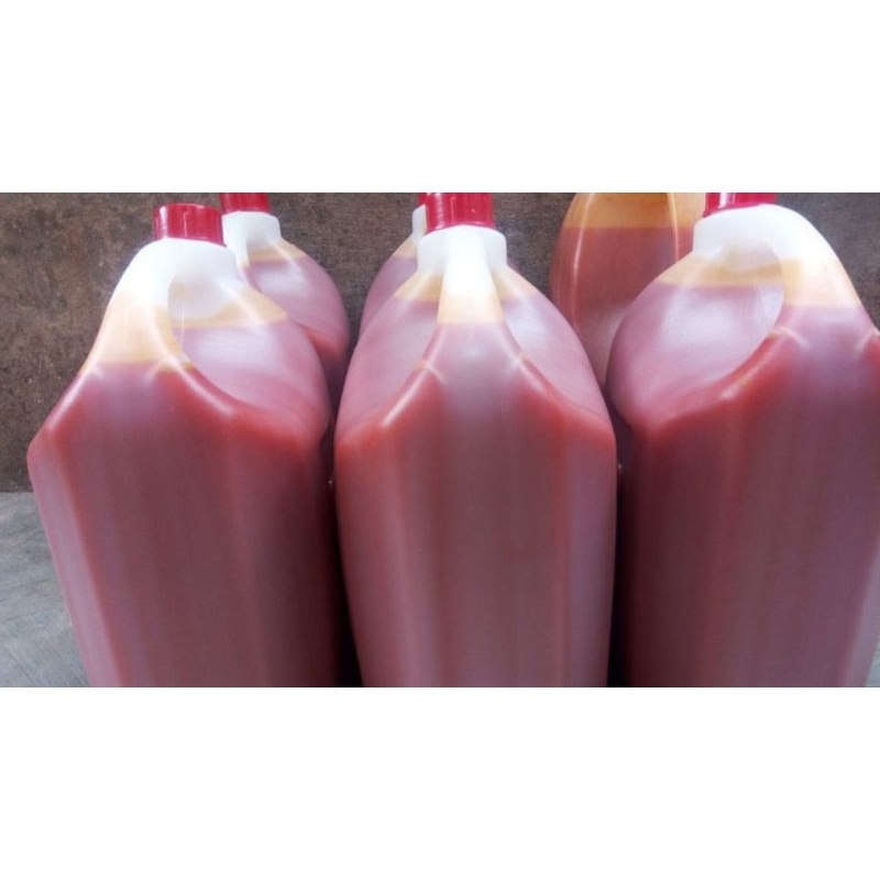 

virgin red palm oil minyak sawit merah murni 5 liter