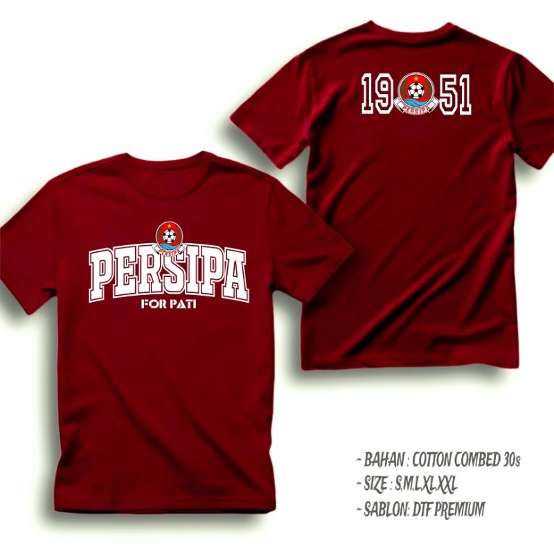 KAOS PERSIPA PATI SUPORTER FANS