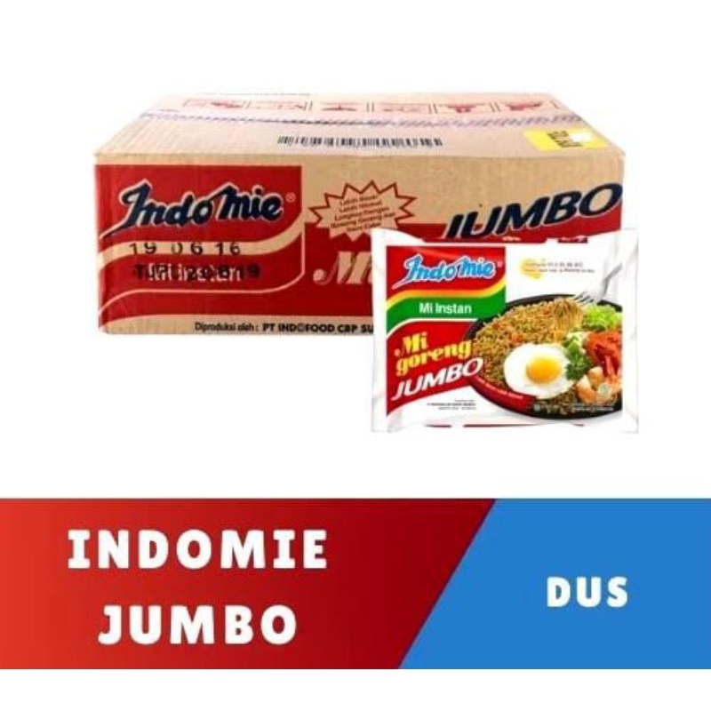 

INDOMIE GORENG JUMBO 123GR 1 DUS