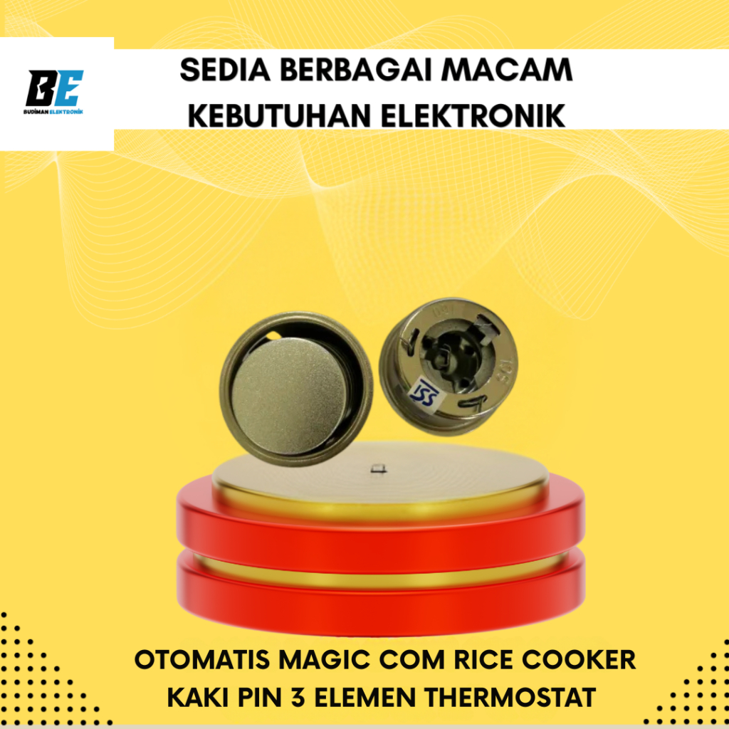 Otomatis Magic Com Rice Cooker Kaki Pin 3 Elemen Thermostat - Otomatis Rice Cooker Magicom 3 pin