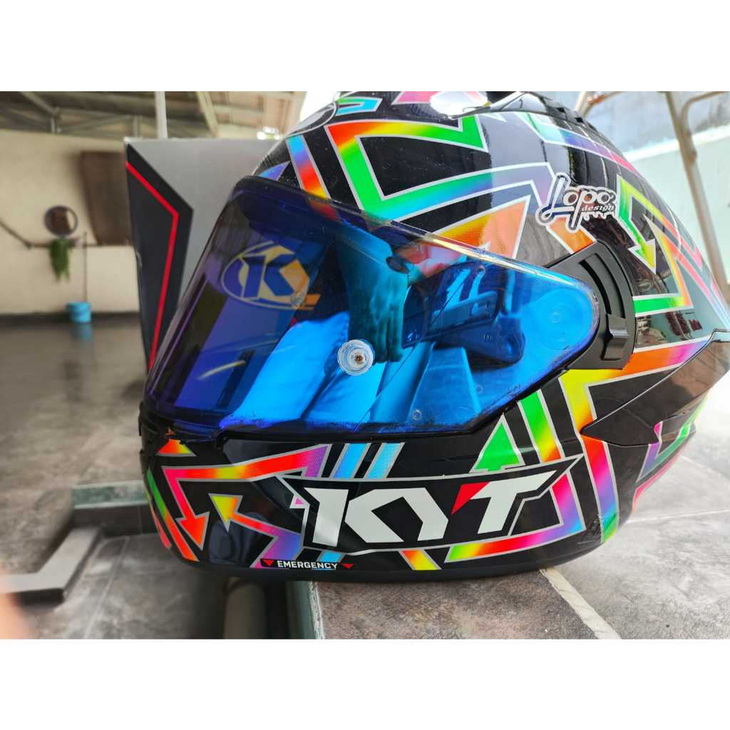 [SOLD] HELM KYT NFR MANZI MISANO - XL