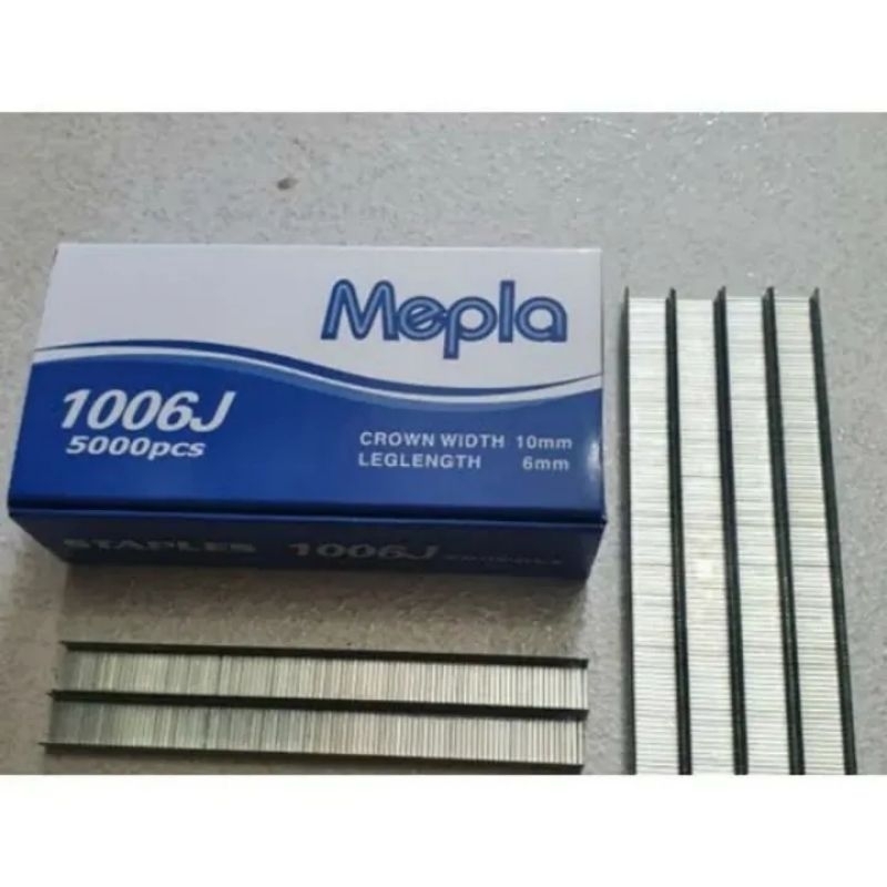 

Isi Staples Tembak Angin 1006J | Mepla | Paku Tembak Angin