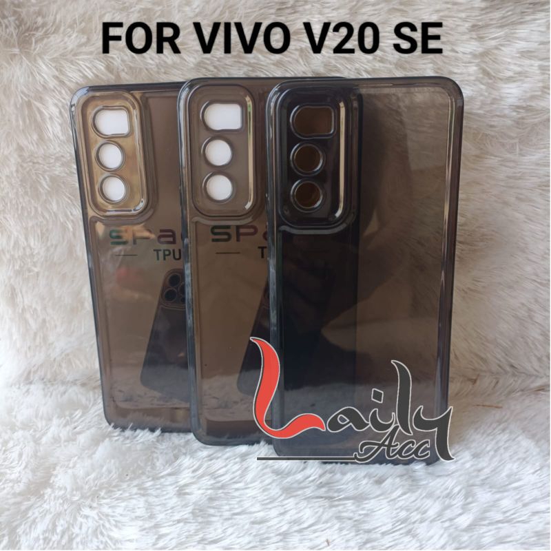 SOFT CASE SPACE CLEAR TRANSPARAN VIVO V20SE SILIKON PROTECT CAMERA
