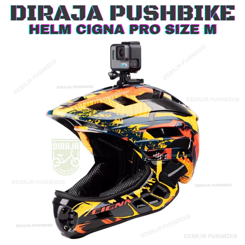 Helm Pushbike Cigna Pro Pushbike Balance Bike Helm Sepeda Anak Race