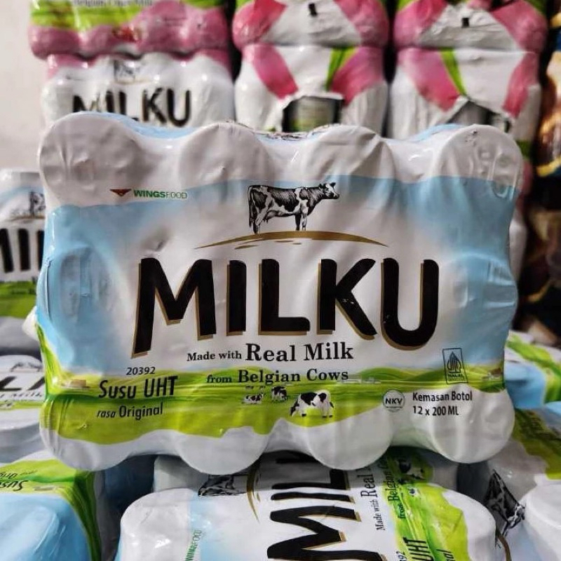 

PROMO!!! MILKU SUSU 200ML x 12 pcs - MILKU 1 PAX 1 DUS 1 KARTON