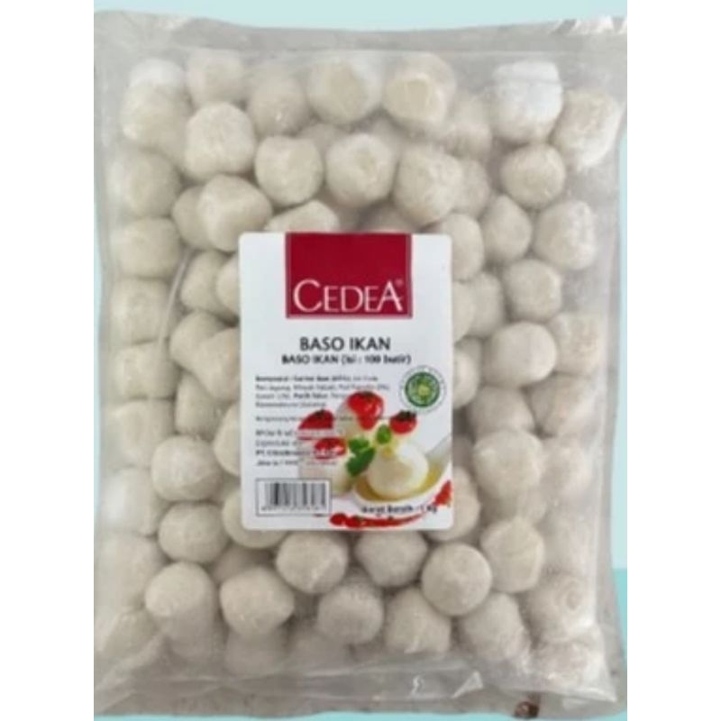 

Cedea Fish Ball Baso Ikan 100 butir Bogor Frozen