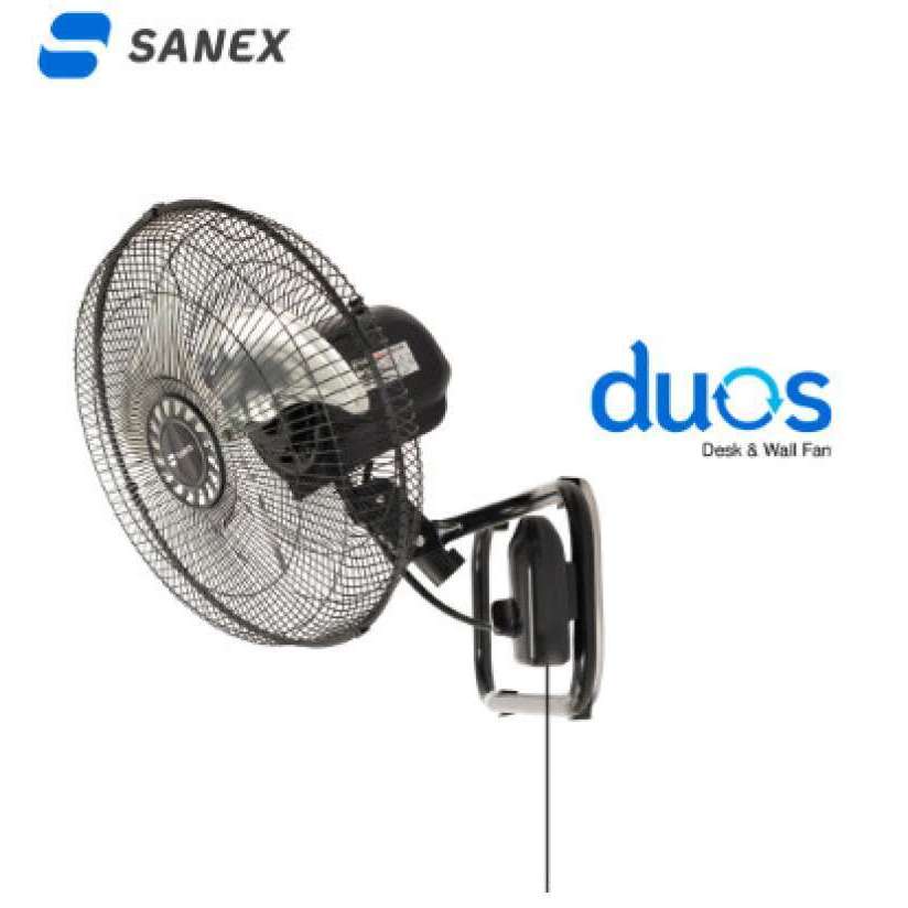 SANEX Kipas Angin 2 in 1 SN-128 S ORIGINAL Kipas Angin Meja dan Dinding