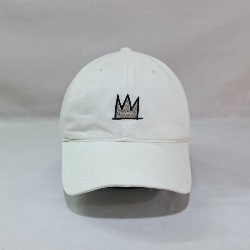 Topi Cap Uniqlo x Jean Michel Basquiat Logo Second Original