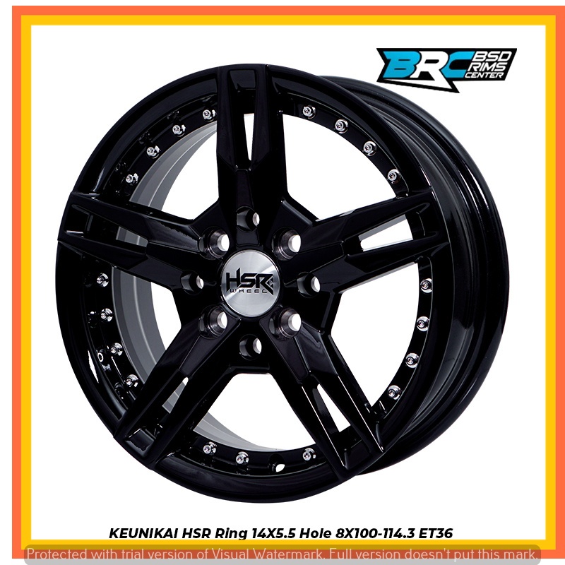Velg mobil xenia hsr keunikai r14 toko velg BSD tangerang selatan