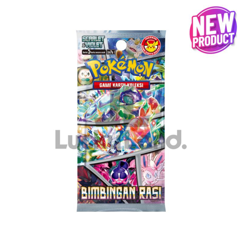 Kartu Pokemon Bimbingan Rasi Booster pack Bahasa Indonesia