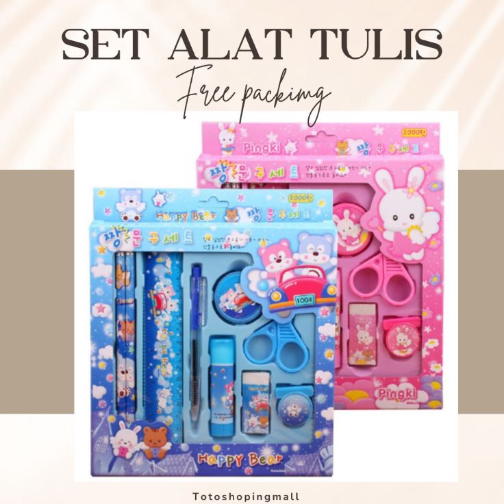 

Paket Istimewa SET ALAT TULIS ANAK KARAKTER KADO ULANG TAHUN