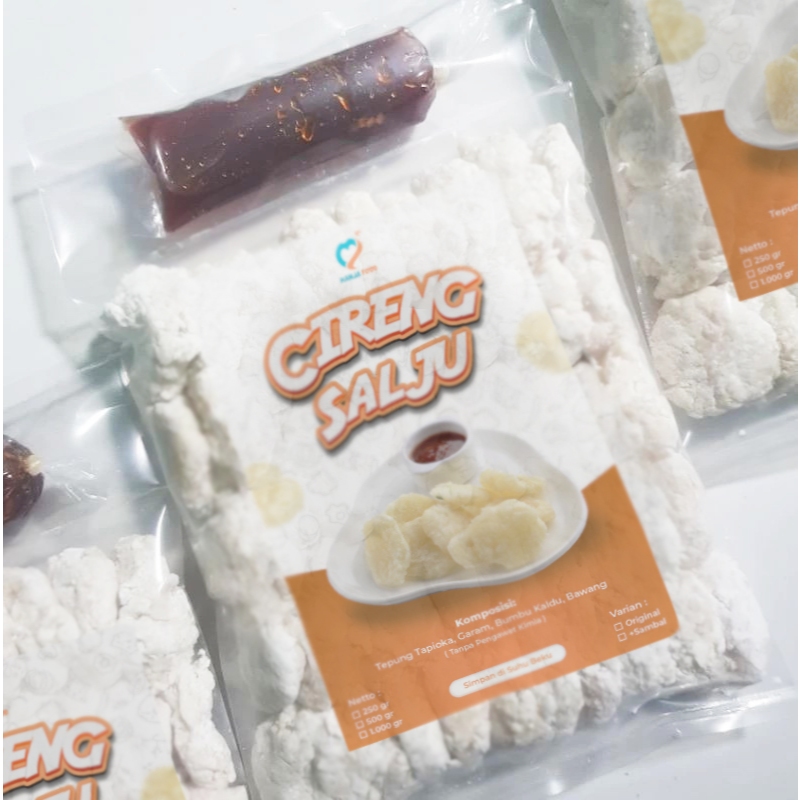 

Cireng Salju Kemasan Jumbo 1 Kg Rujak Cireng Frozen 1000 gr