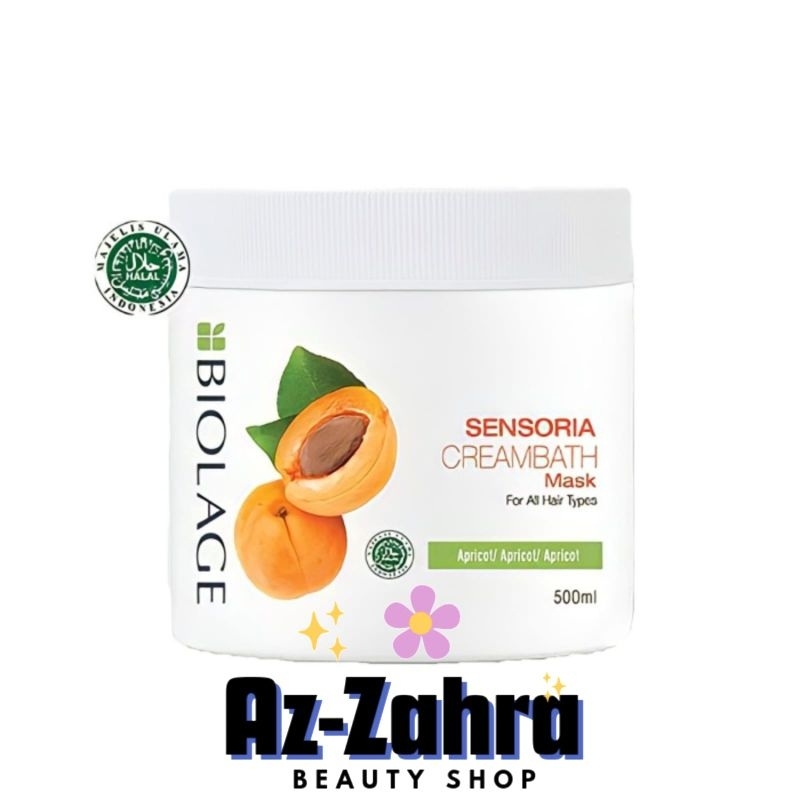 MATRIX Sensoria Care Apricot Creambath 500ml Hair Creambath / Creambath Rambut Menutrisi RambutKerin