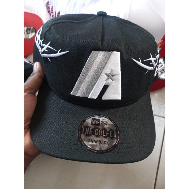 The Golfer Pre-Curved Houston Astros Adjustable