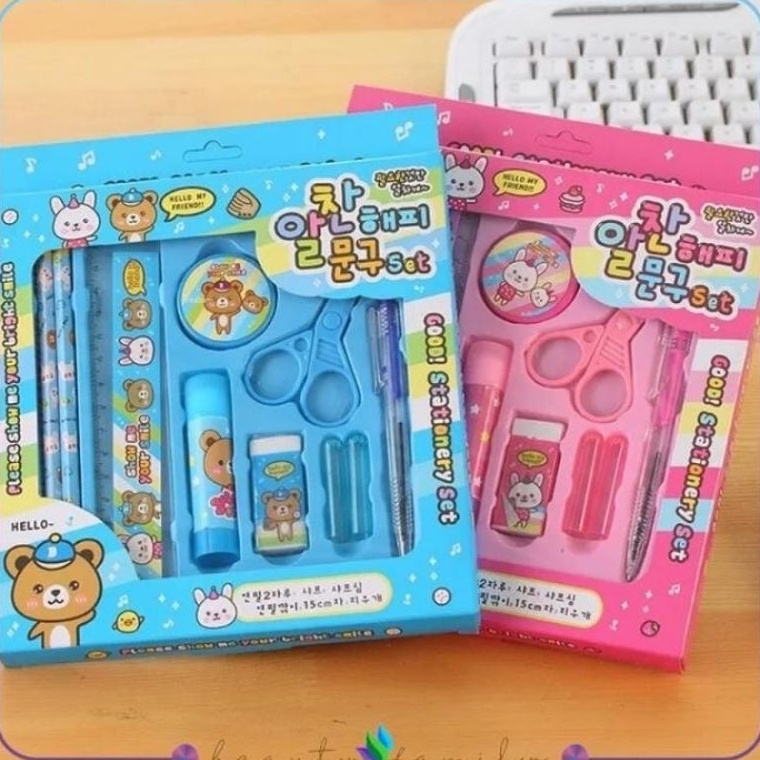 

Baru Puas Paket Lengkap Alat Tulis Anak PAUD TK Alat Tulis Set 8in1 ATK Anak