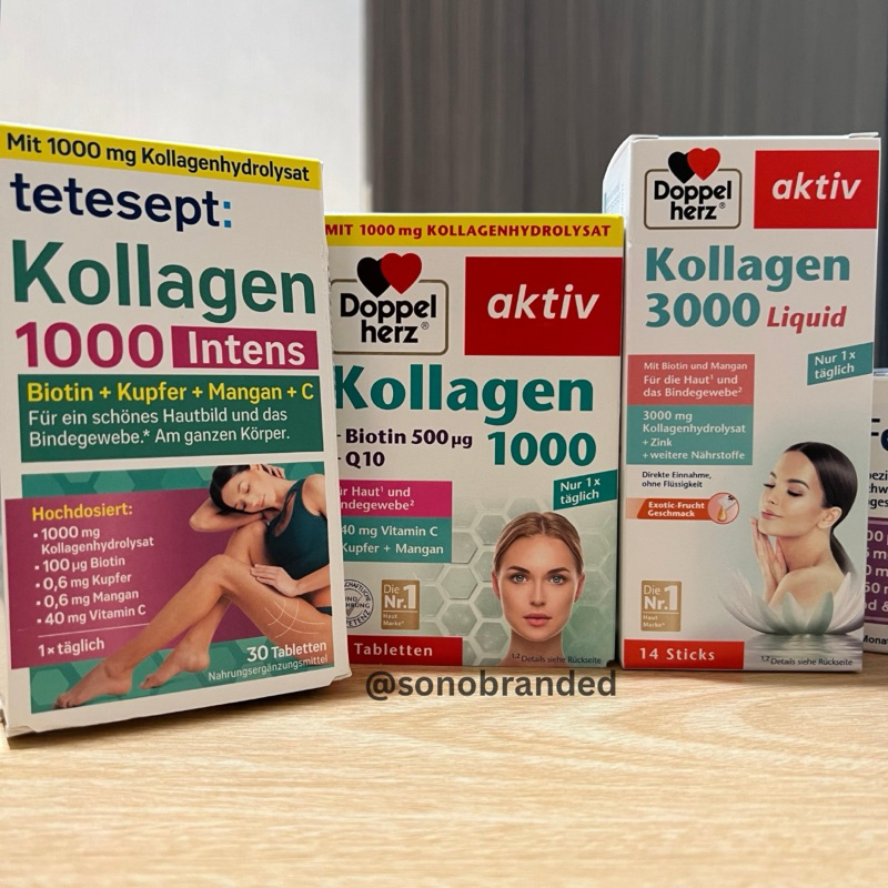 Kolagen 1000 Kolagen 3000 Liquid / tablet