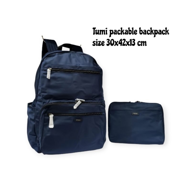 Tumi packable backpack original bag