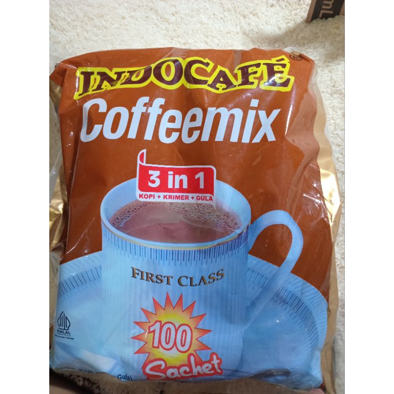 

INDOCAFE COFFEEMIX ( 3 IN 1 ) 100 PCS (10×10 )