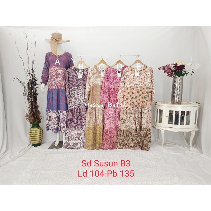 Daster Luza (Sd. Susun B3) Batik Pekalongan