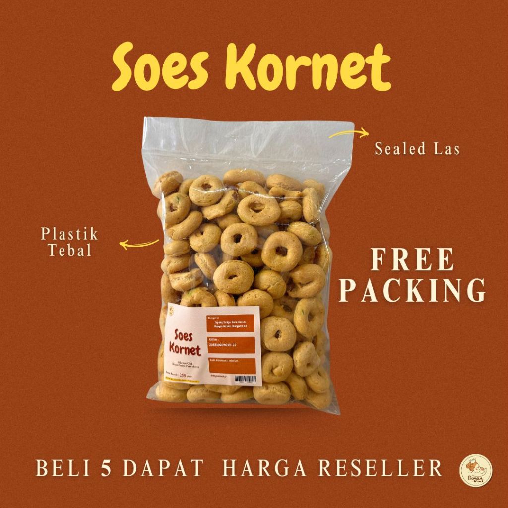 

SOES KORNET 250GR