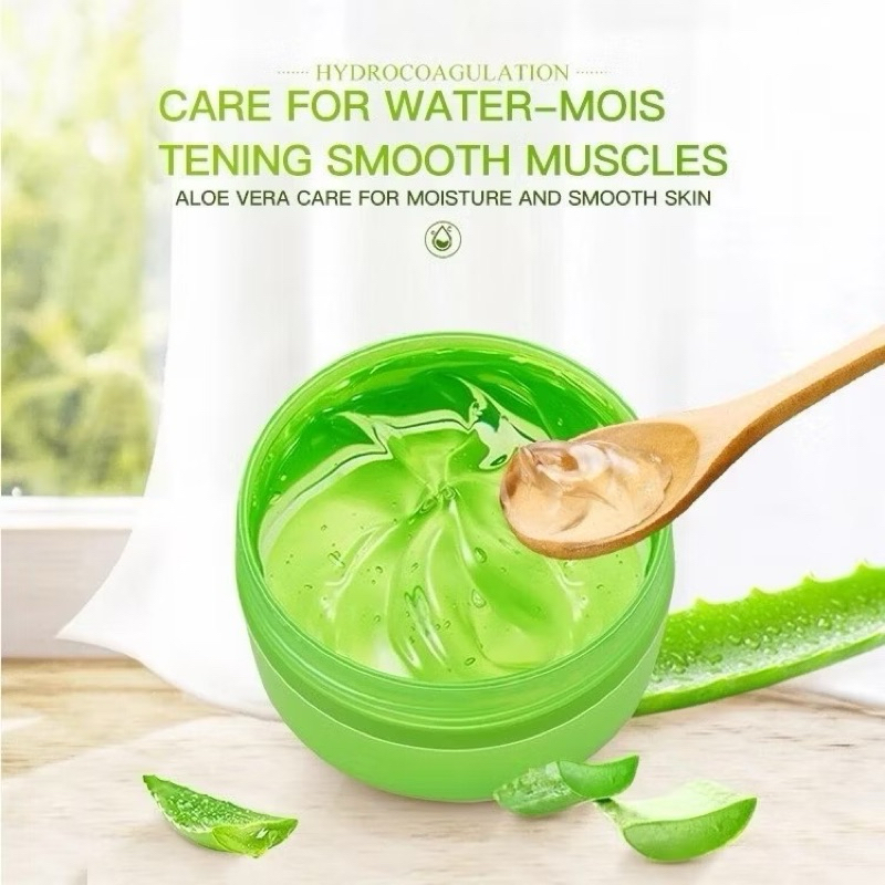 HYME'S / IMAGES GEL ALOE VERA / ALOEVERA 92% SOOTHING & NATURAL MOISTURIZING GEL 220 Gram / MASKER P