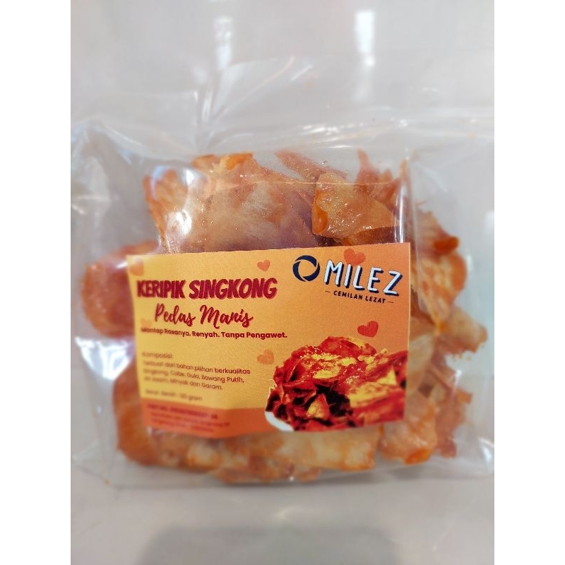 

Keripik Singkong Pedas Manis Millez