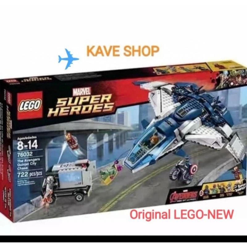 LEGO 76032 Super Heroes : Avengers Quinjet City Chase
