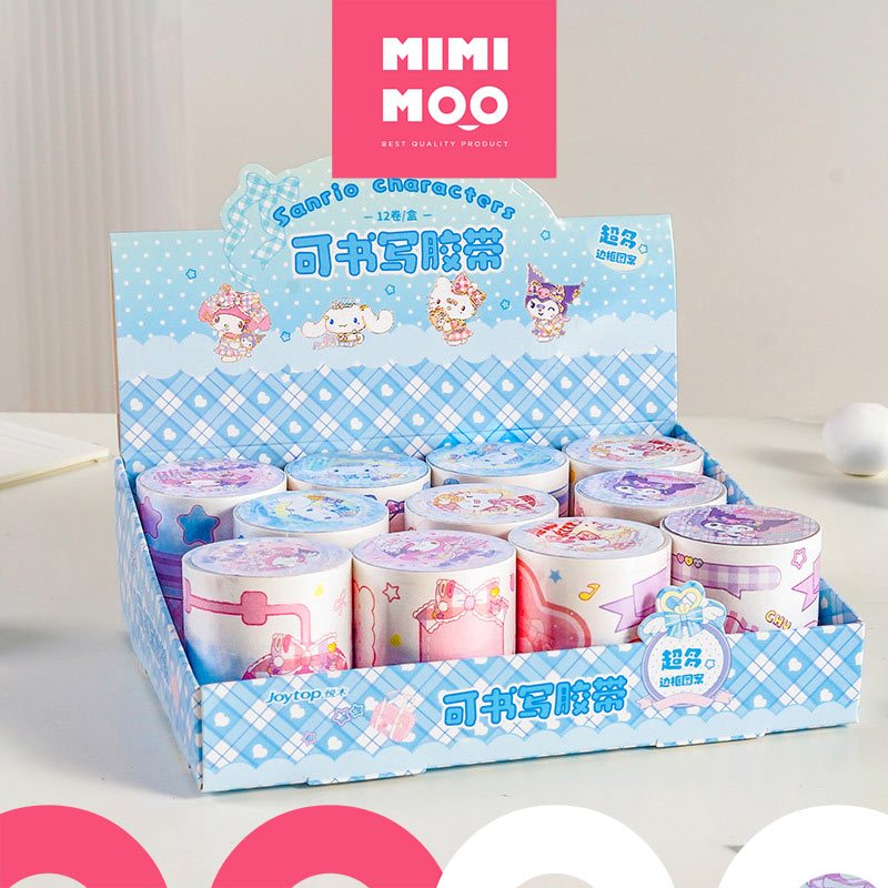 

MIMIMOO Sticker Gulung Roll Tape Cinnamoroll Kuromi My Melody