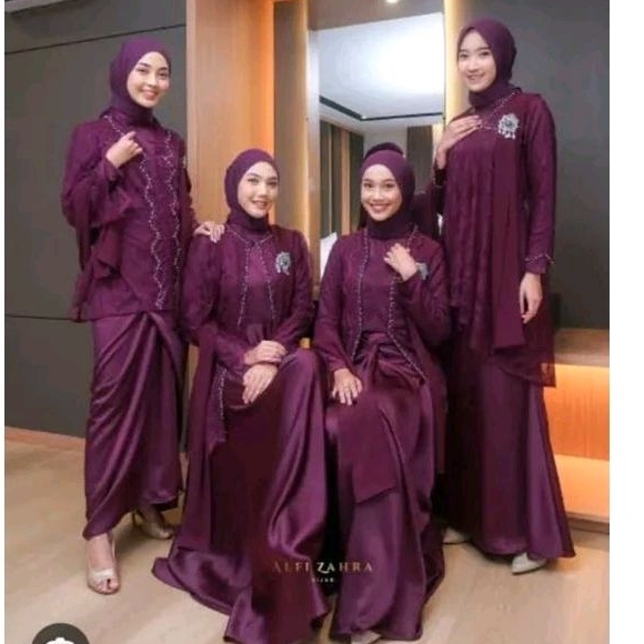 Hijab Bridesmaid Seragam Nikahan