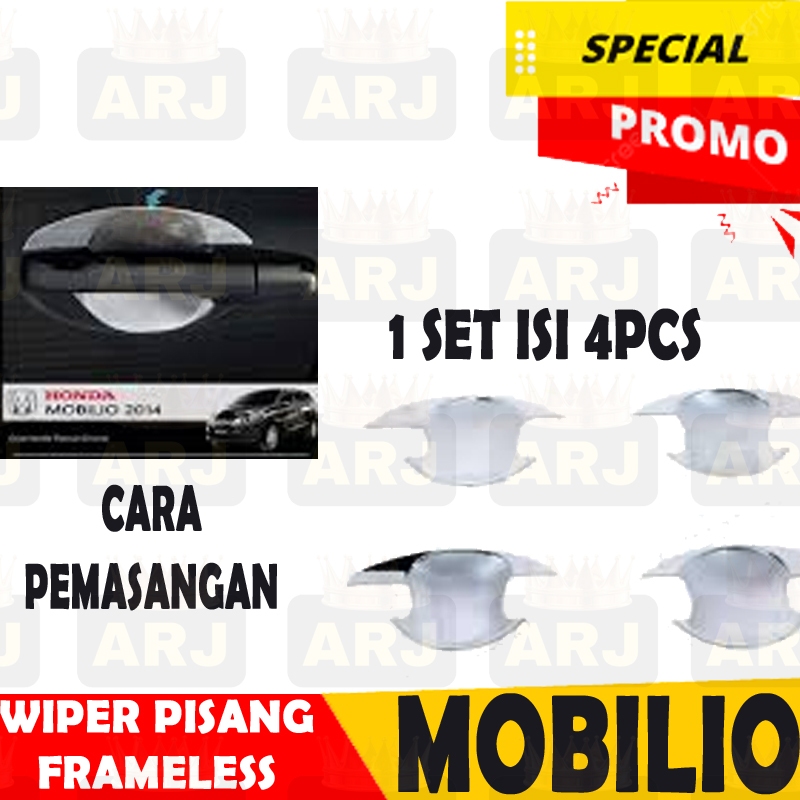 Outer Handle Mobilio Mangkok Pintu Honda Mobilio Outer Handle Chrome