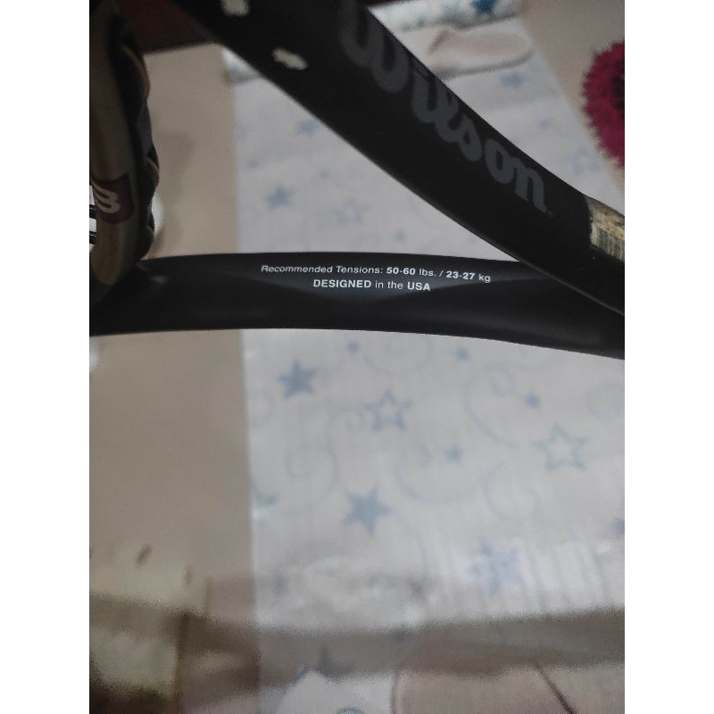 raket tenis wilson sting power graphite titanium