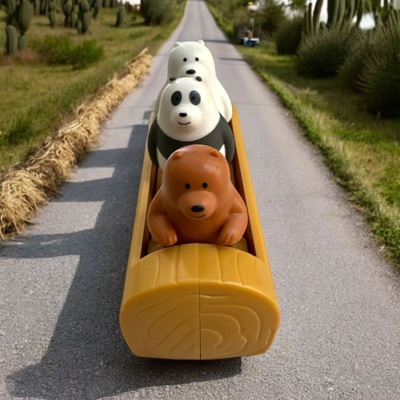 Miniatur Mainan We Bare Bears