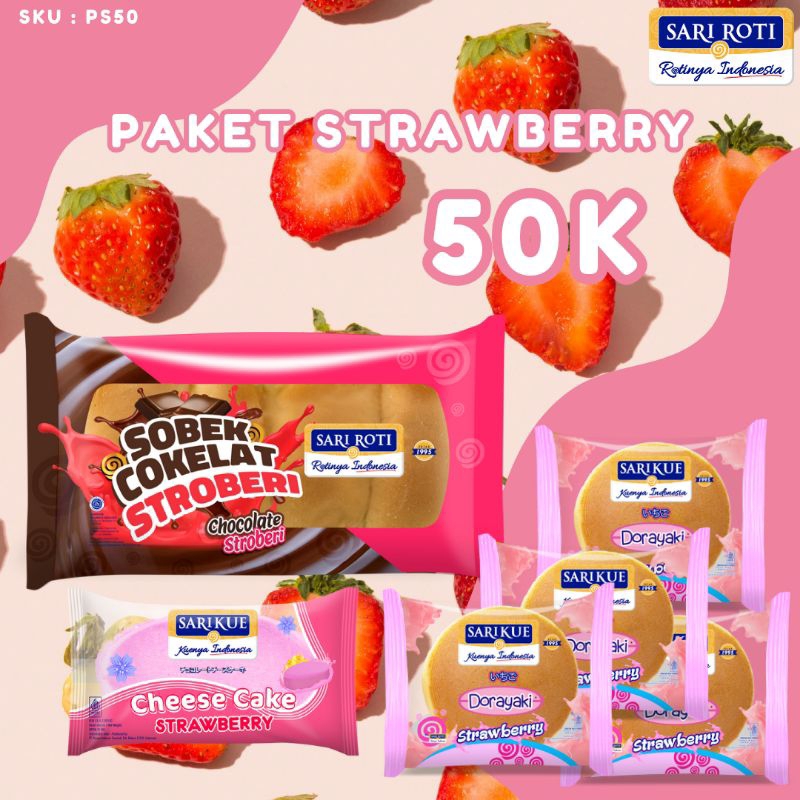 

Sari Roti Paket Favorit Coklat dan Strawberry