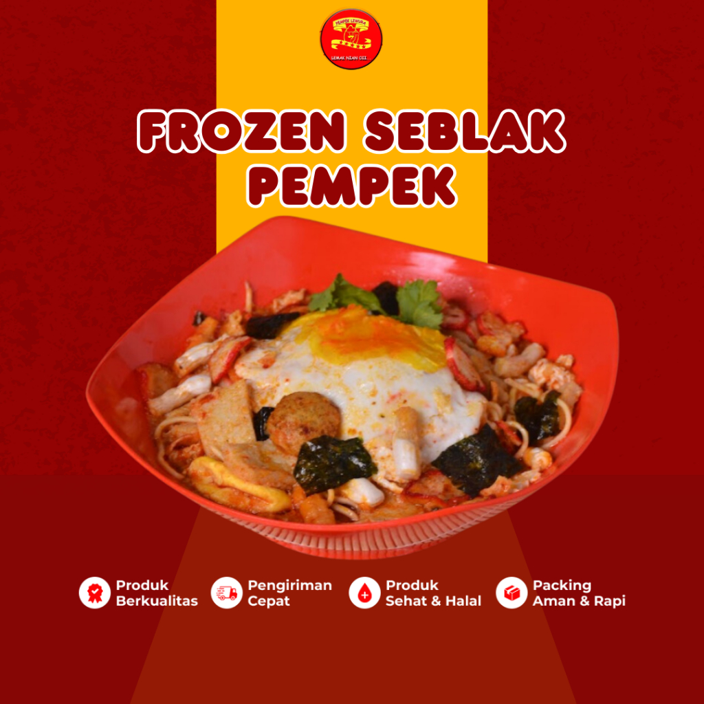 

Pempek Palembang Liwura Seblak Empek-Empek Frozen Food Isi 3 Porsi Per Pack Homemade Lezat Praktis