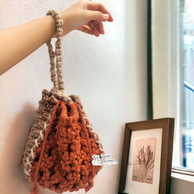 Bucket Bag Macrame