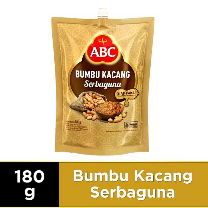 

SALE !!! ABC Bumbu Kacang Serbaguna 180 Gram Bumbu Kacang Siap Saji Enak Termurah