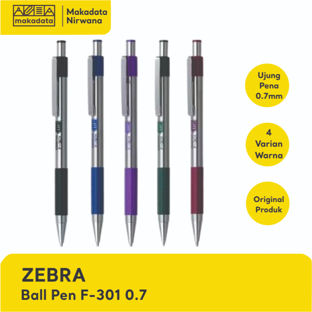 

ZEBRA BALLPEN F-301 0.7MM (1 PCS)