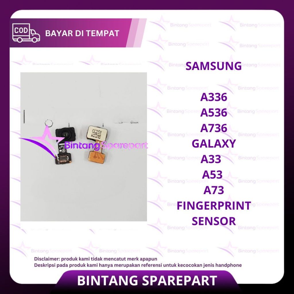 FLEXIBEL SAMSUNG A336 / A536 / A736 + FINGERPRINT+SENSOR ORI (GALAXY A33 / A53 / A73)