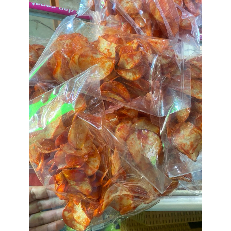

Keripik ubi pedas