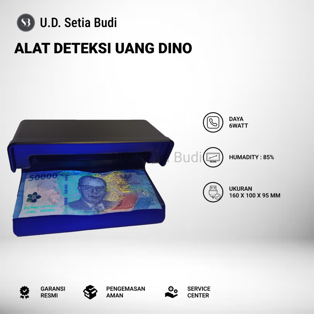 Deteksi Uang Palsu DINO LED20 Detector Uang Palsu DINO LED 20